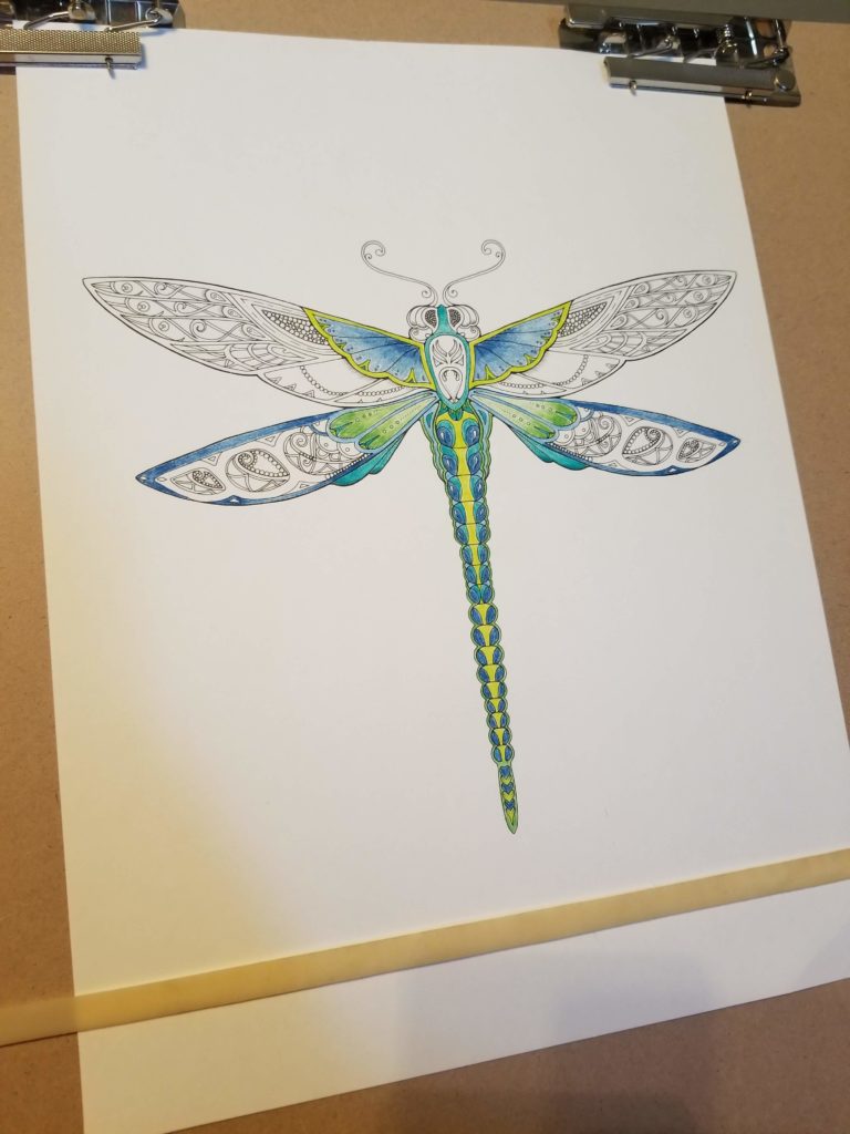 Unfinished Dragon Fly